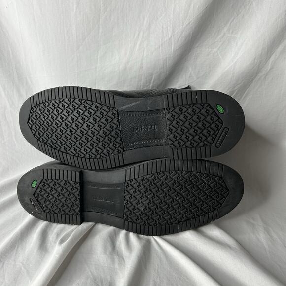 Men's Timberland Cobelton 5547A Boots Black Textured Leather Size 11.5 - Picture 7 of 7